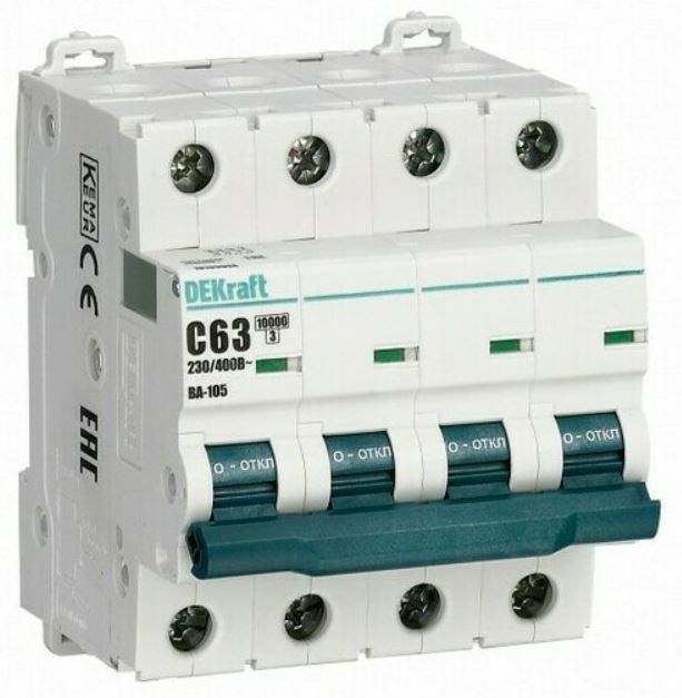 Автоматический выключатель  DEKraft 13139DEK 839138