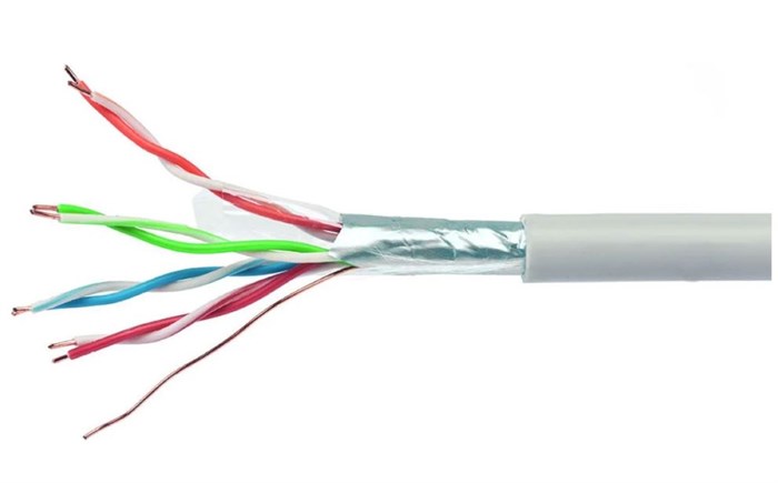 Кабель витая пара F/UTP 6 кат. 4 пары Cablexpert FPC-6057-4-CU/100 1178336