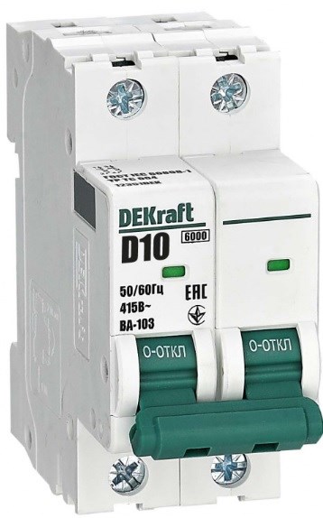 Автоматический выключатель  DEKraft 12351DEK 1148638