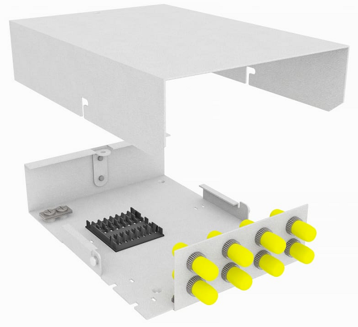 Кросс оптический настенный  TopLAN КРНМ-Top-08ST/U-OM2-GY 649264
