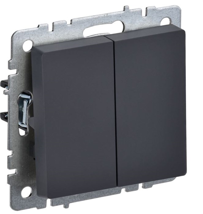 Переключатель двухклавишный  IEK BR-V22-0-10-K53 1157004