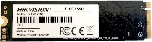 Накопитель SSD M.2 2280 HIKVISION HS-SSD-E1000/1024G 1024 ГБ 810370