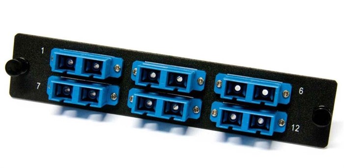 Панель  Hyperline FO-FPM-W120H32-12LC-BL 392030