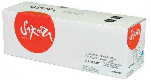 Картридж  Sakura SACF211A/731C 636013