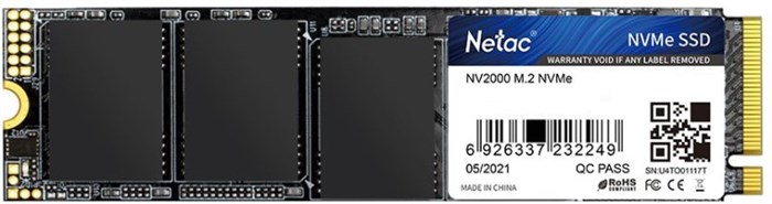 Накопитель SSD M.2 2280 Netac NT01NV2000-1T0-E4X 1000 ГБ 859488