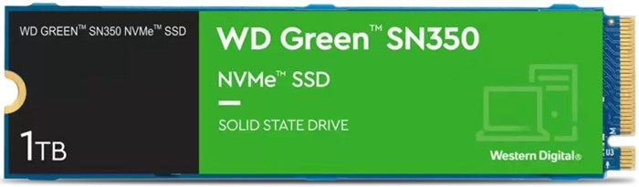 Накопитель SSD M.2 2280 Western Digital WDS100T3G0C 1000 ГБ 892165