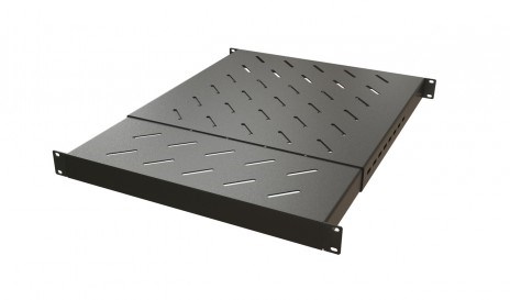 Полка  Hyperline TSD3M-1U-650/1100-RAL9005 814191