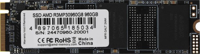 Накопитель SSD M.2 2280 AMD R3MP30960G8 960 ГБ 1174846