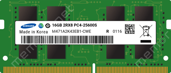 Модуль памяти SODIMM DDR4 16GB Samsung M471A2K43EB1-CWE 849222
