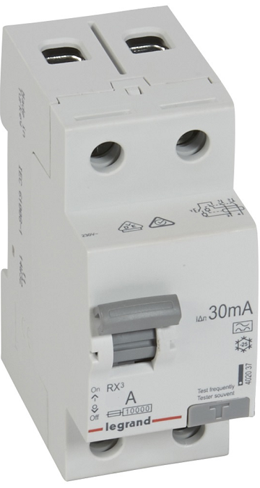 Выключатель дифференциального тока (ВДТ, УЗО)  Legrand 402036 896199