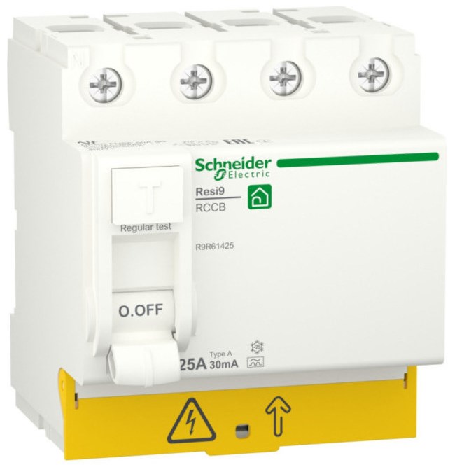 Выключатель дифференциального тока (ВДТ, УЗО)  Schneider Electric RESI9 844842