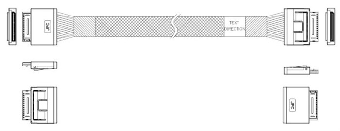 Кабель  JPC P5200DR01000-1 1078132