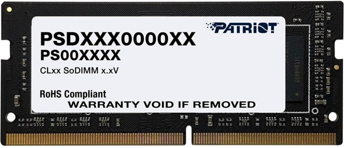 Модуль памяти SODIMM DDR4 32GB Patriot Memory PSD432G26662S 780855