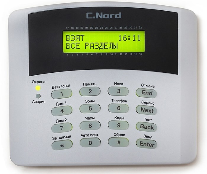 Клавиатура  Си-Норд K16-LCD 956748