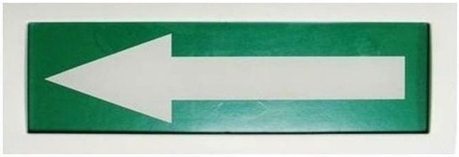 Оповещатель  Рубеж ОПОП 1-8 "Стрелка влево" 1002857