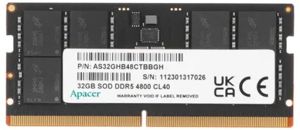 Модуль памяти SODIMM DDR5 32GB Apacer FS.32G2A.PTH 1025166