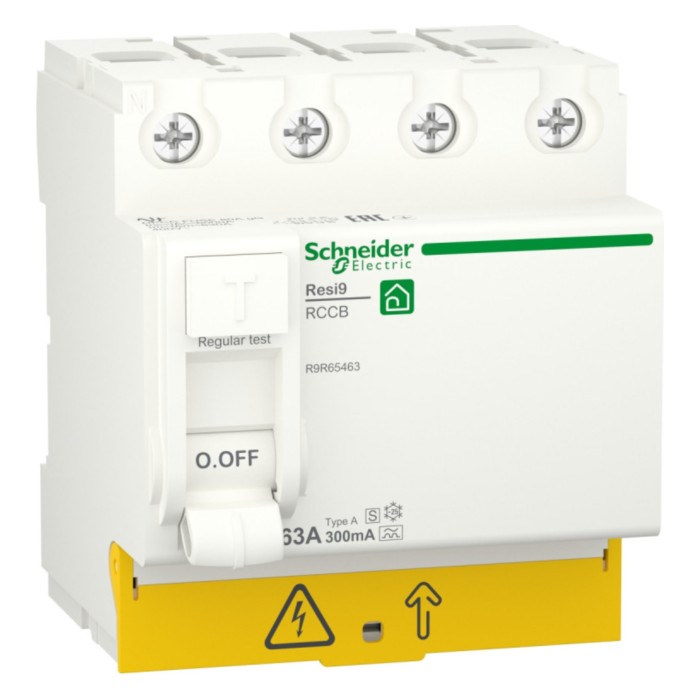 Выключатель дифференциального тока (ВДТ, УЗО)  Schneider Electric RESI9 844846