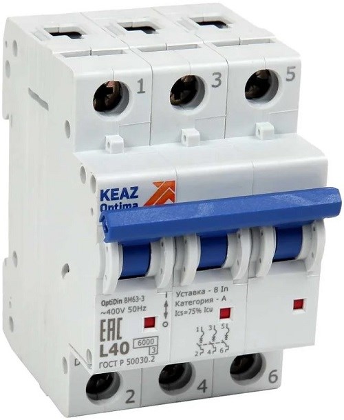 Автоматический выключатель  КЭАЗ 260834 1045381