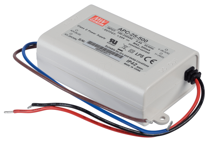 Драйвер светодиодный  Mean Well APC-25-500 815575