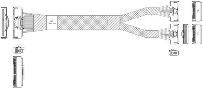 Кабель  Luxshare L285MM007-SD-R 1191764