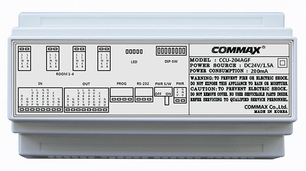 Распределитель  COMMAX CCU-204AGF 590272