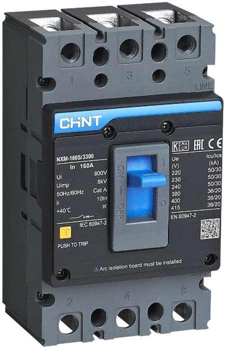 Автоматический выключатель в литом корпусе  CHINT 844322 1136453