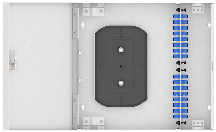 Кросс оптический настенный  TopLAN КРН-Top-16SC/U-OS2-GY 649192