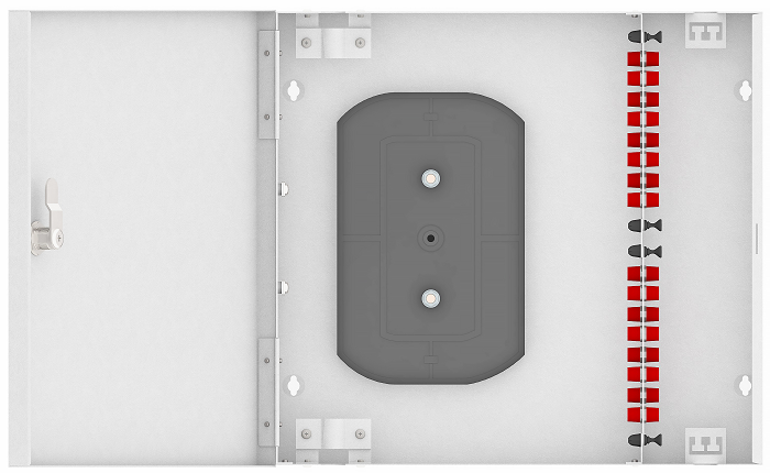 Кросс оптический настенный  TopLAN КРН-Top-16ST/U-OS2-GY 649195