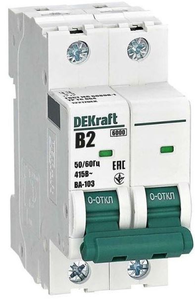 Автоматический выключатель  DEKraft 12217DEK 1148570