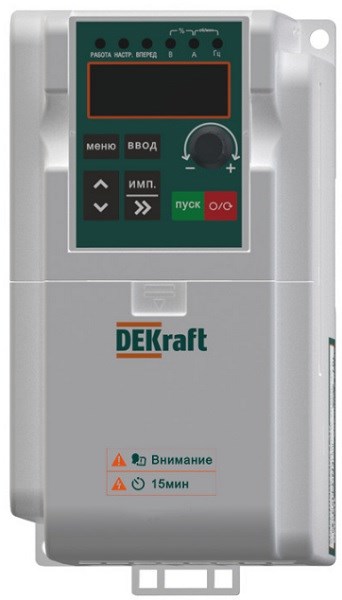 Преобразователь частоты  DEKraft DEKV060G0R4S2B 1151436
