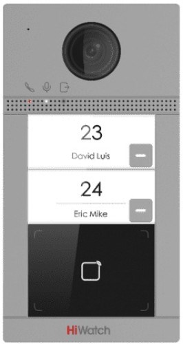 Вызывная панель  HiWatch VDP-D4212W 994898