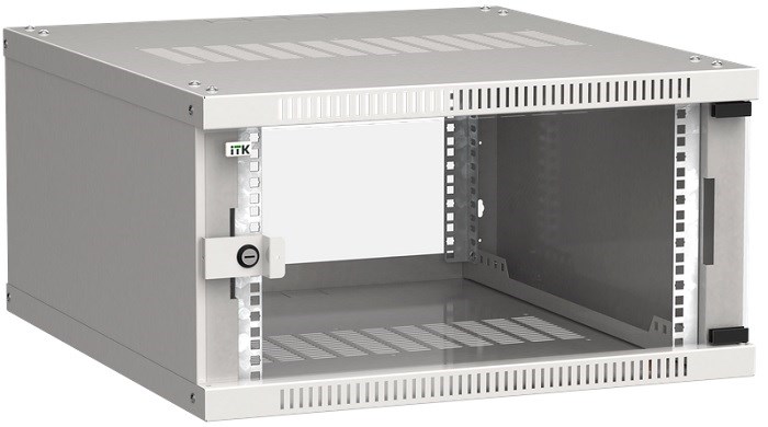 Шкаф настенный 19", 6U ITK LWE3-06U67-GF 1161802