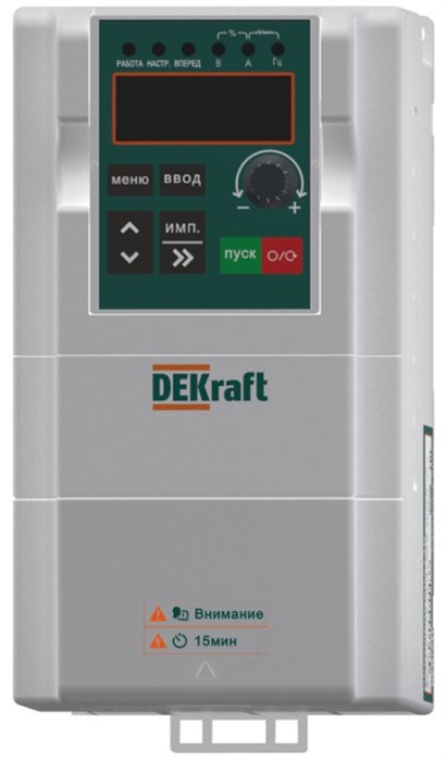 Преобразователь частоты  DEKraft DEKV060G1R5T4B 1108750