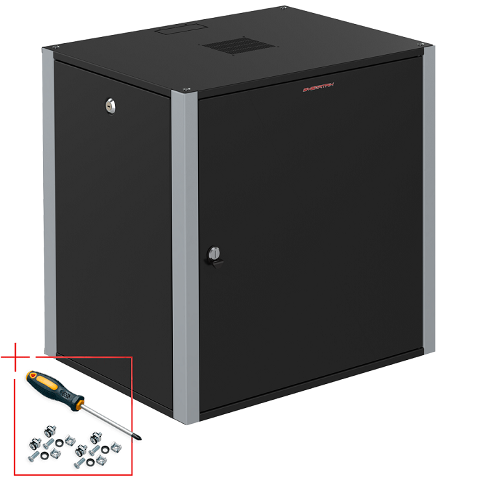 Шкаф настенный 19", 12U SYSMATRIX WP 6612.920 810433