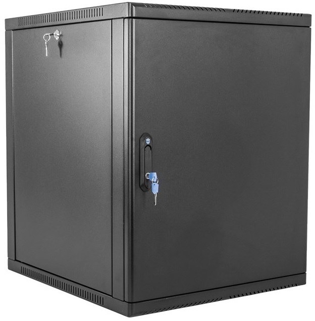 Шкаф настенный 19", 12U ЦМО ШРН-12.650.1-9005 1138753