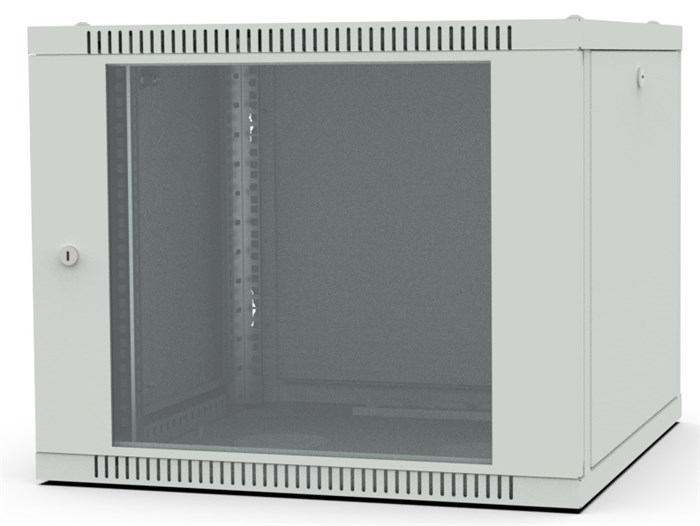 Шкаф настенный 19", 9U Filum FL-WB-0966GM-GY 1201593