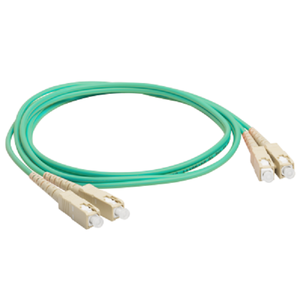 Кабель патч-корд волоконно-оптический Lanmaster LAN-2SC-2SC/OM3-1.0 650599