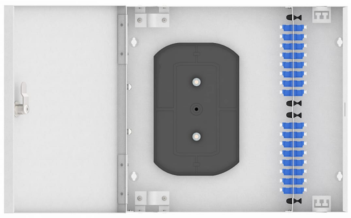 Кросс оптический настенный  TopLAN КРН-Top-32LC/U-OS2-GY 649216