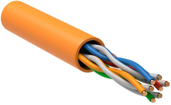 Кабель витая пара U/UTP 5 кат. 4 пары ITK LC1-C5E04-127-T-R 1164281