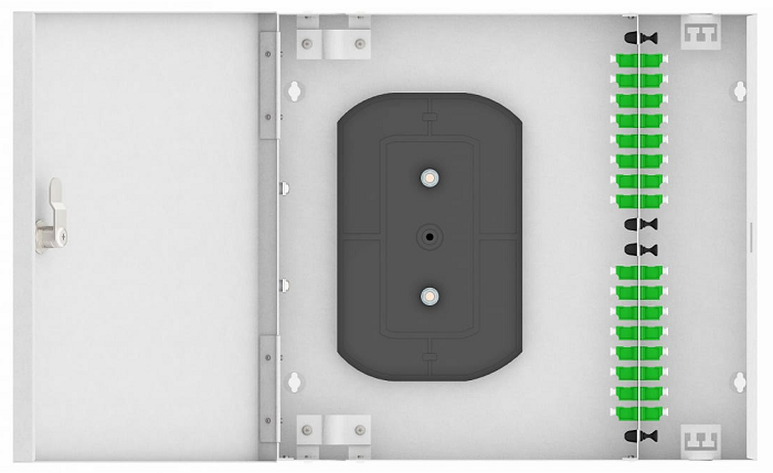 Кросс оптический настенный  TopLAN КРН-Top-32LC/A-OS2-GY 649215