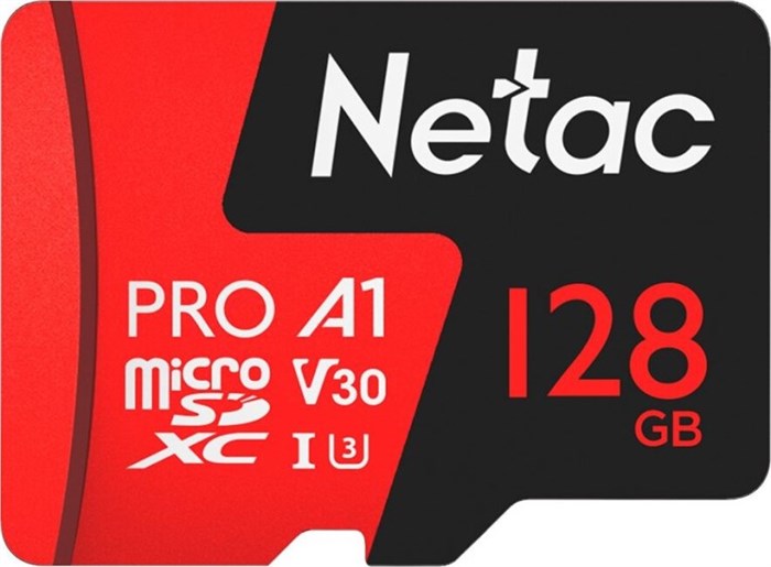 Карта памяти MicroSDXC 128GB Netac NT02P500PRO-128G-S 801264