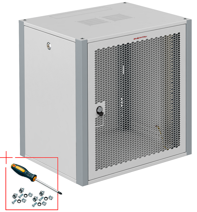 Шкаф настенный 19", 9U SYSMATRIX WP 6609.730 847543