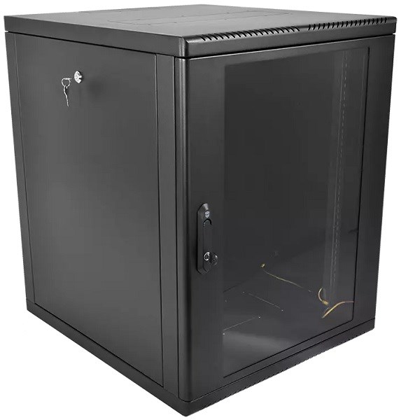 Шкаф настенный 19", 12U ЦМО ШРН-М-12.650-9005 1138780