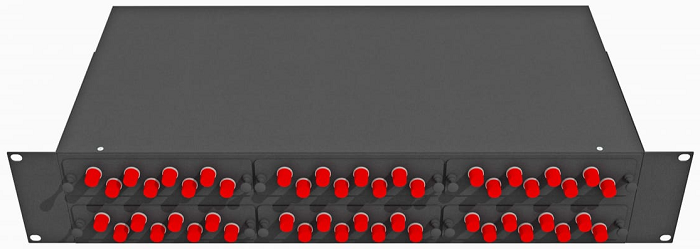 Кросс оптический стоечный  TopLAN КРС-Top-2U-48FC/U-OS2-BK 649066