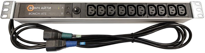 Блок розеток  Bonch BONCH-ATS/PDU 8A-10C13-C14/C14 1225159