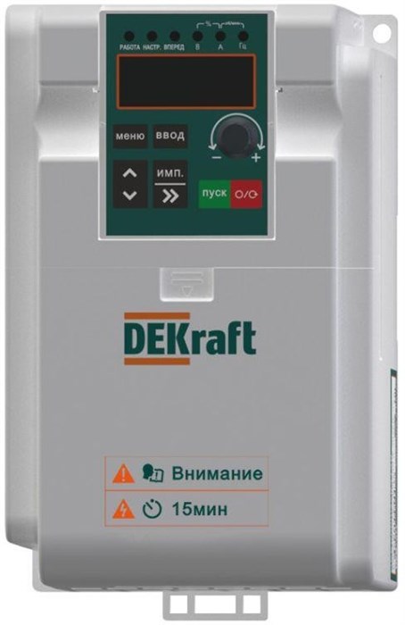 Преобразователь частоты  DEKraft DEKV060G3R7P5R5T4B 1151443