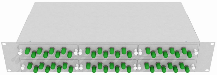 Кросс оптический стоечный  TopLAN КРС-Top-2U-48ST/A-OS2-GY 649076