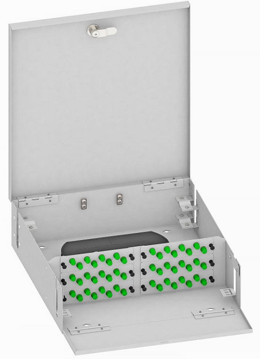 Кросс оптический настенный  TopLAN КРН-Top-48FC/A-OS2-GY 649237