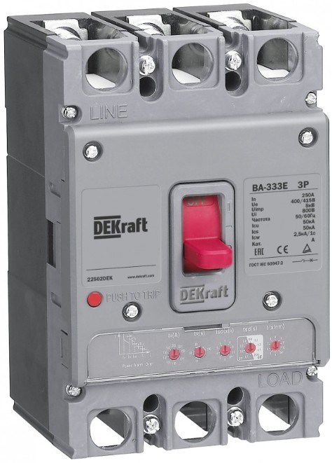Автоматический выключатель  DEKraft 22492DEK 1108428