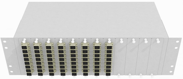 Кросс оптический стоечный  TopLAN КРС-Top-3U-64SC/U-OM2-GY 649096